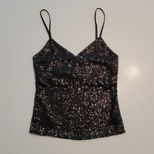 The Limited Black Sequin Camisole Size S